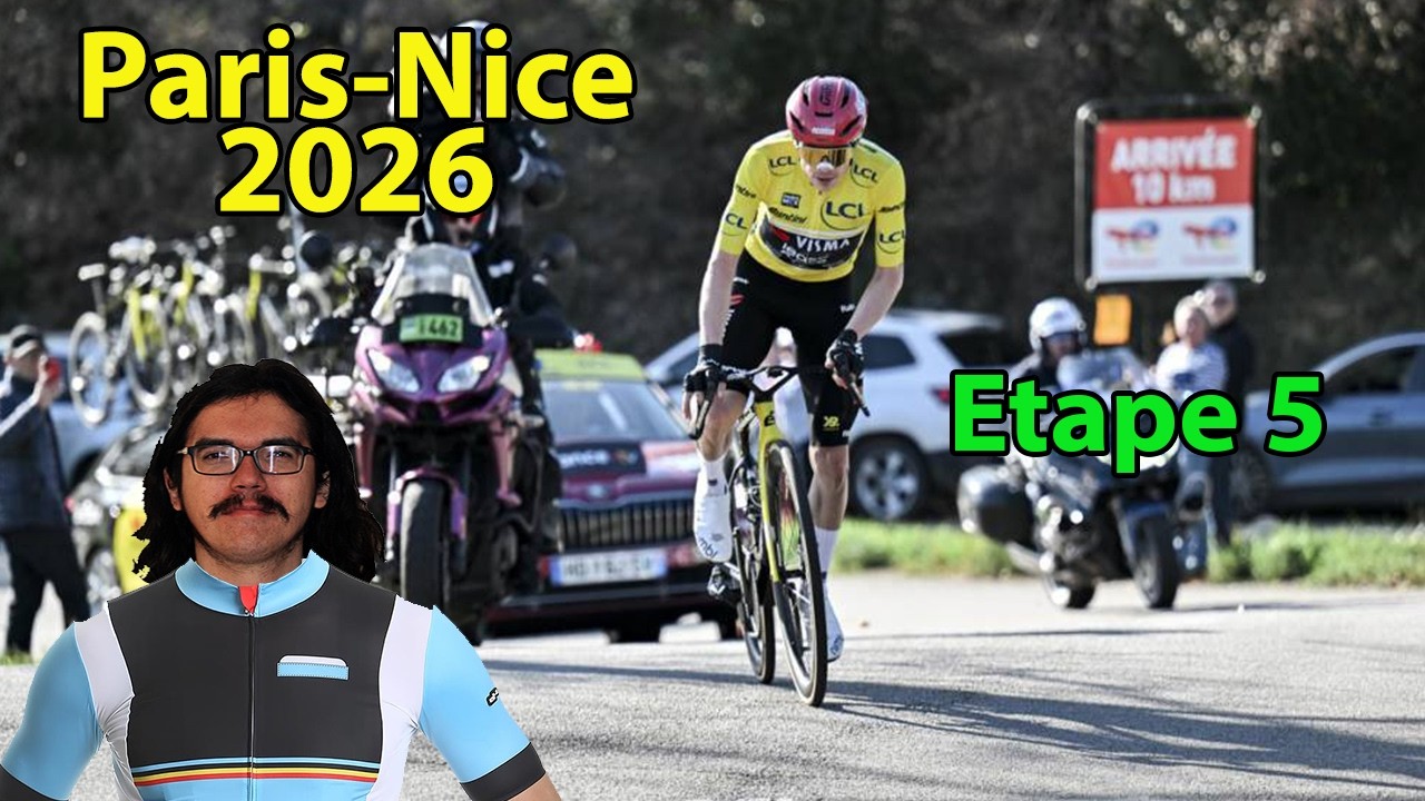 🚴&zwj;♂️Paris-Nice 2026🇫🇷 : Etape 5 D&eacute;brief (Vingegaard, Rondel, Sivakov...)