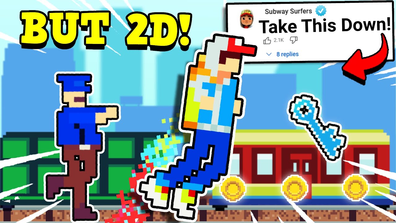 I Made Subway Surfers 2D