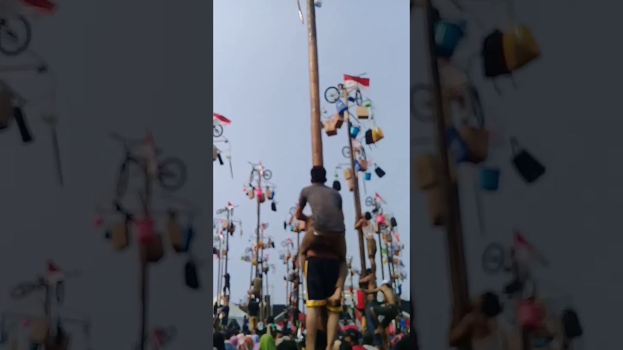 Panjat pinang ancol 2017
