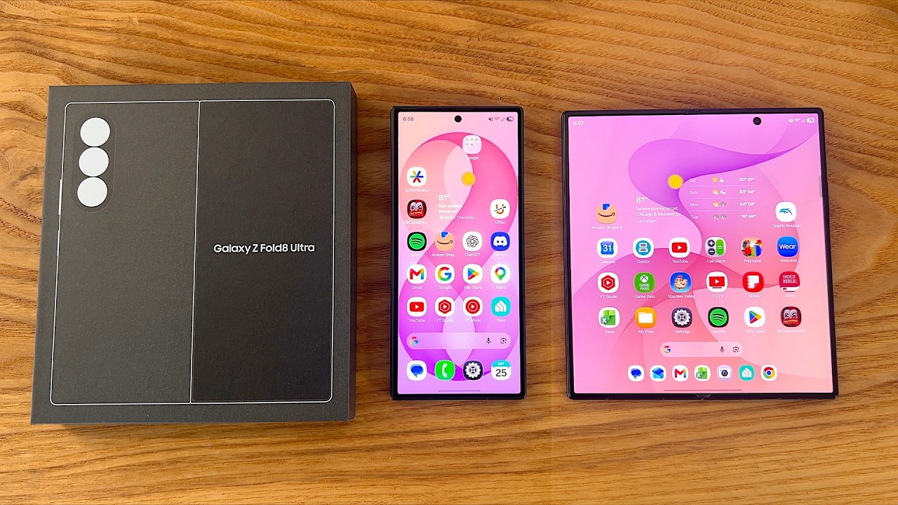 Samsung Galaxy Z Fold 8 Ultra: распаковка и первые впечатления!
