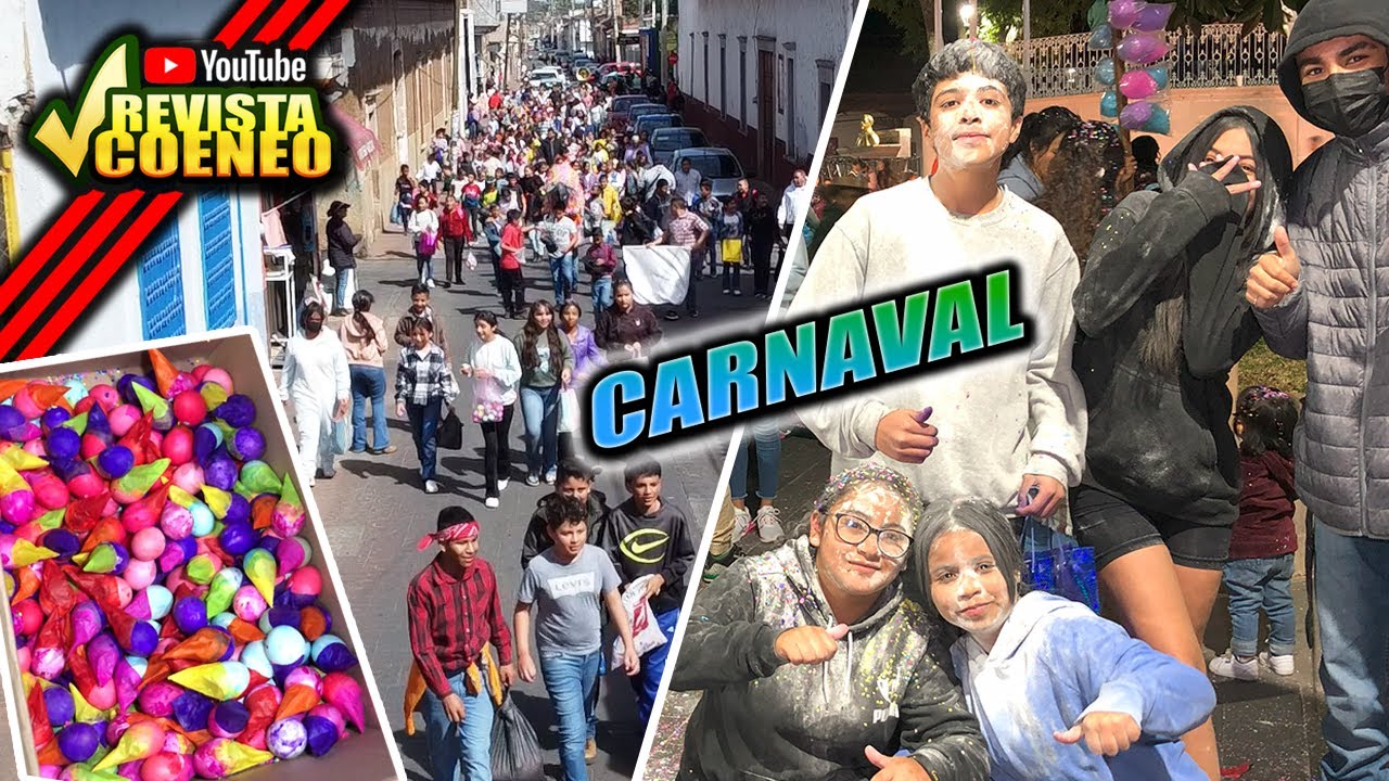 CARNAVAL EN COENEO MICHOACÁN 2024 por el día y por la noche | REVISTA COENEO