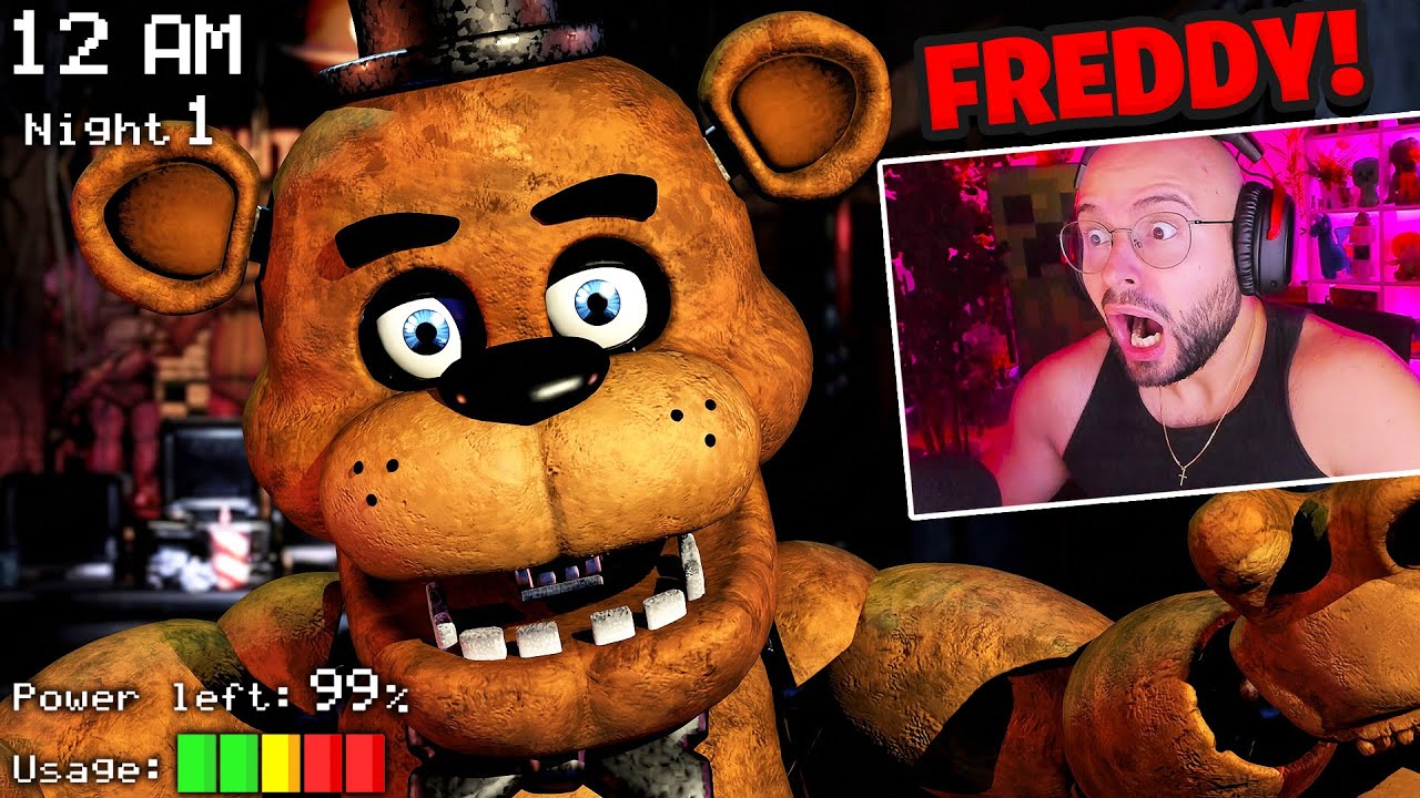 Joc Five Night's at Freddy's pentru PRIMA DATA!