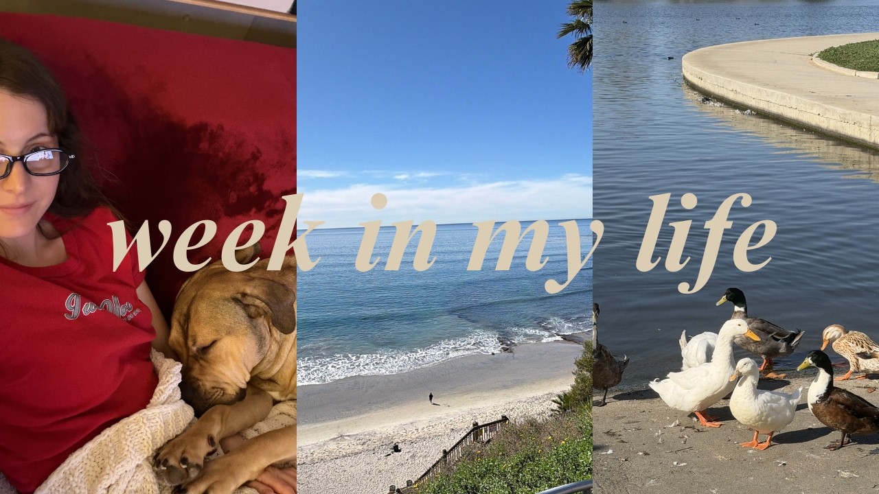 week in my life: ranting, getting sick, going to san diego