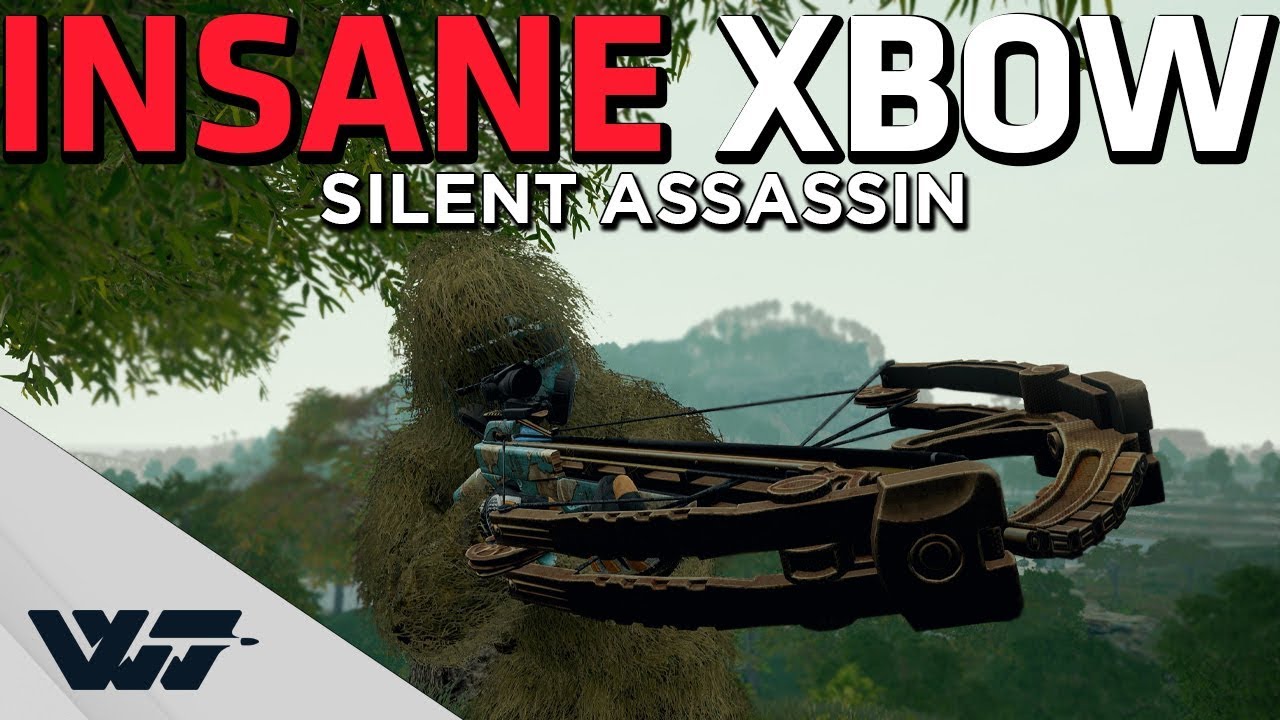 INSANE 4X CROSSBOW + Suppressed Vector and a Ghillie suit, oh boy - PUBG