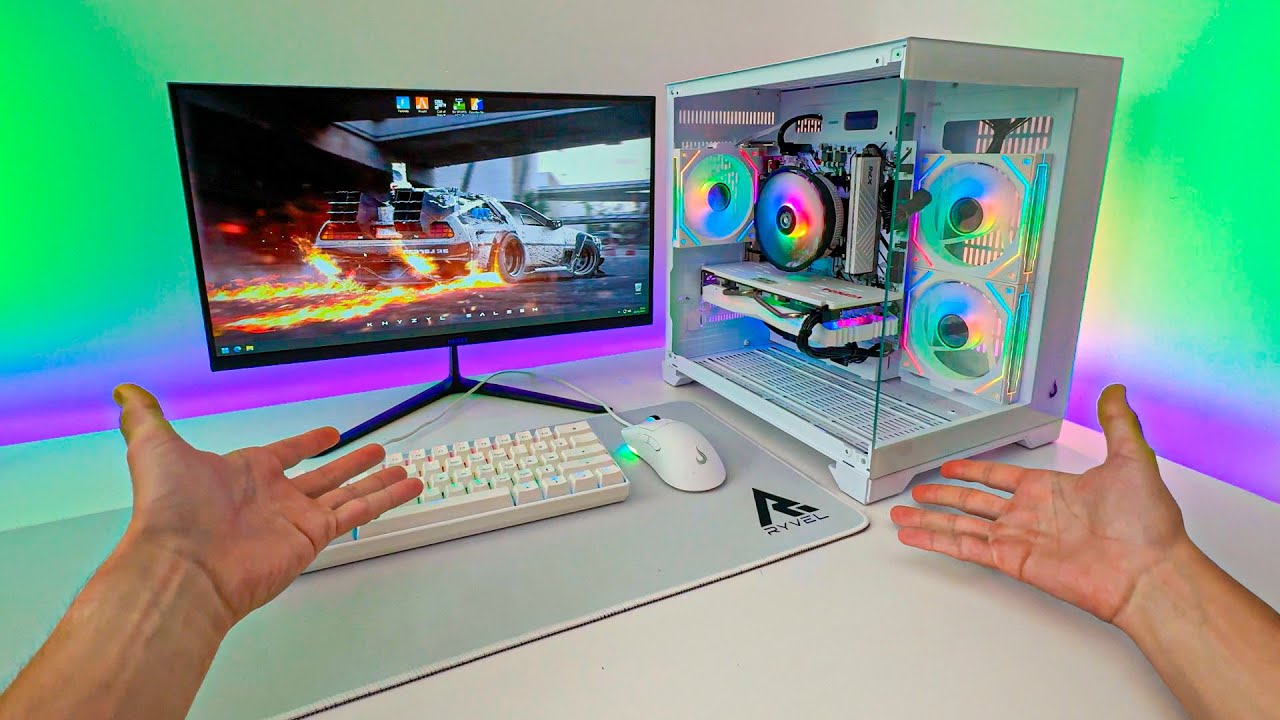 MONTEI o PC GAMER CUSTO BENEF&Iacute;CIO que RODA TUDO