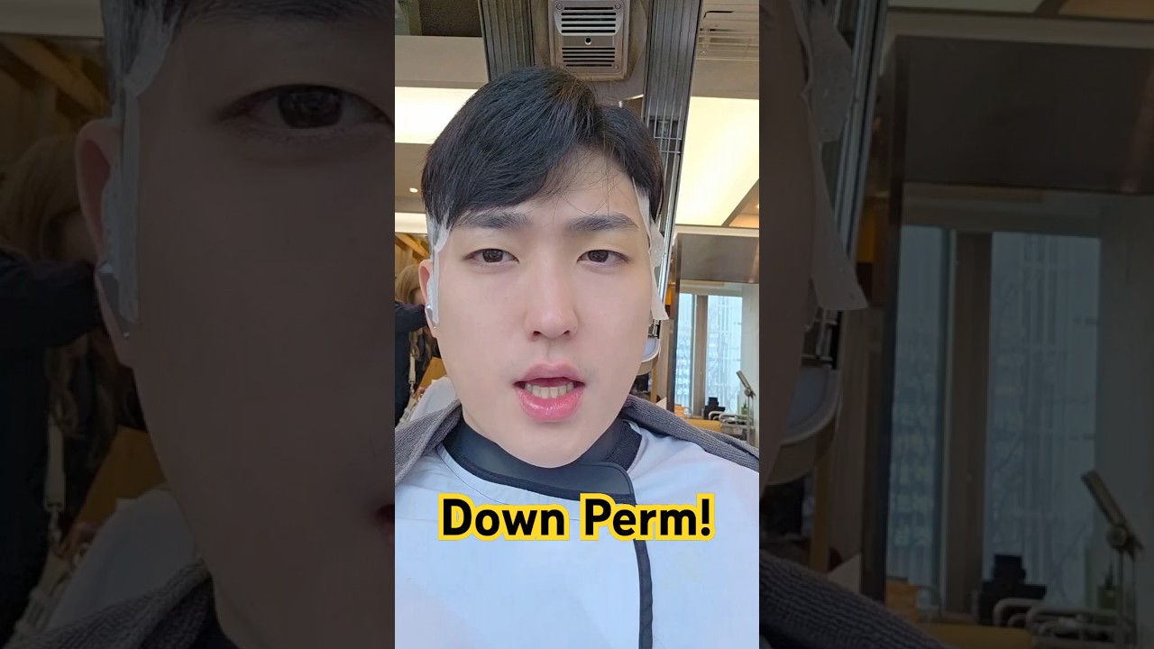 How do Korean Men keep their hair sharp and slim? Here's the trick!