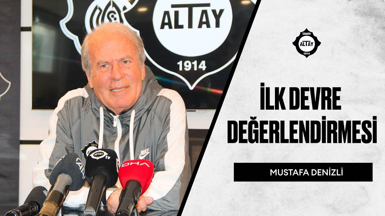 Teknik Direktörümüz Sn. Mustafa Denizli, Süper Lig’in İlk Devresini Değerlendirdi