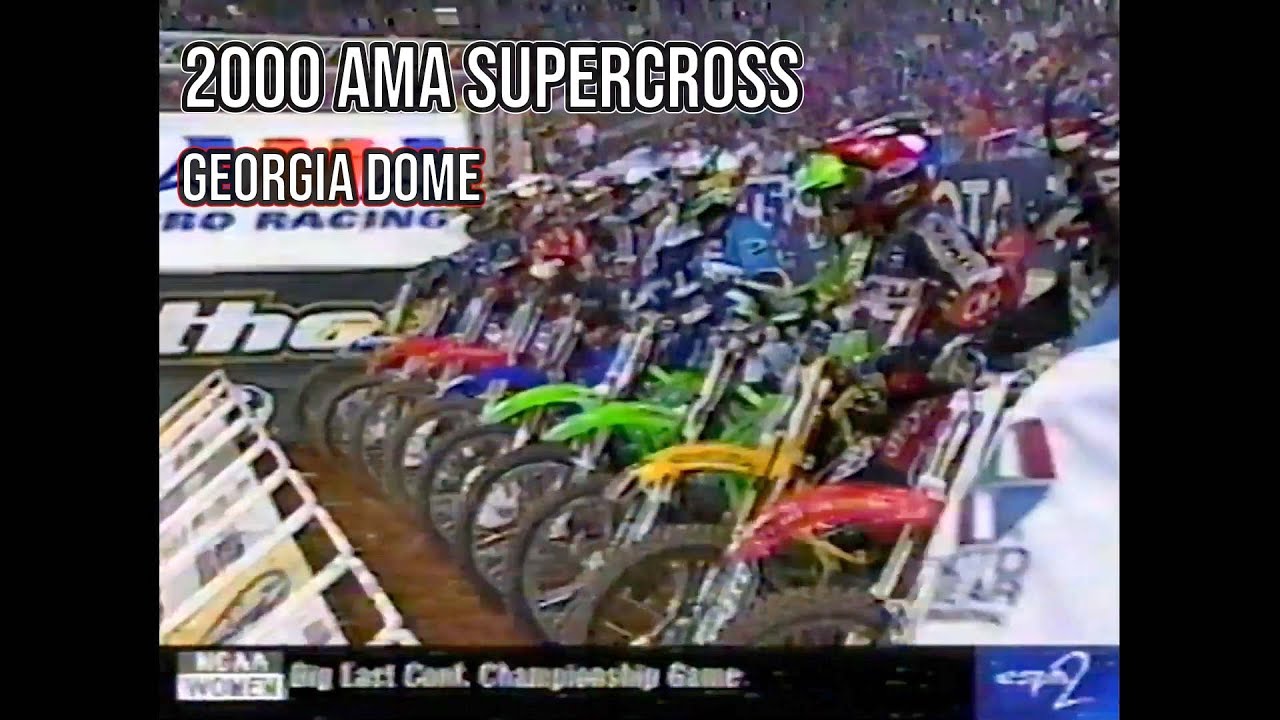 2000 AMA Supercross Georgia Dome Round 8
