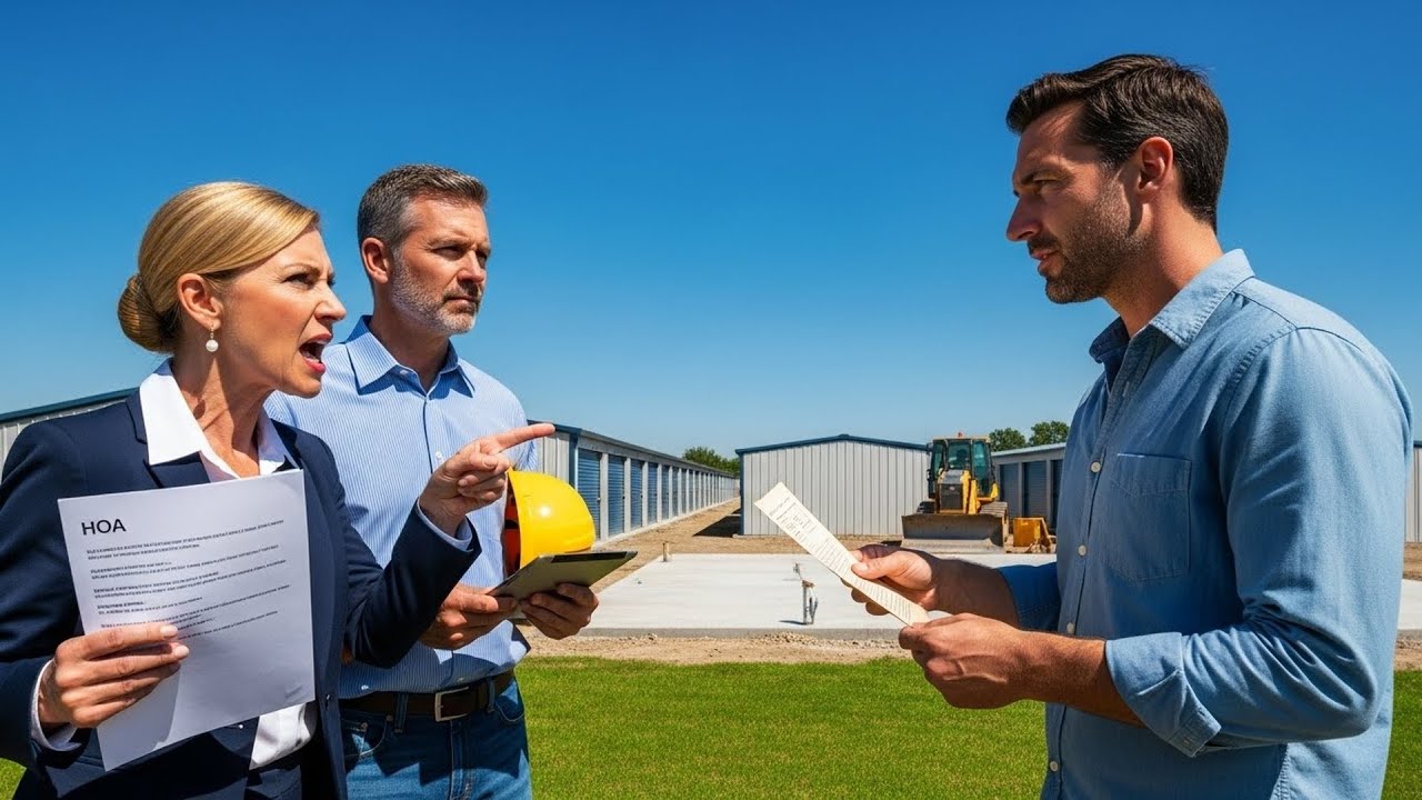 HOA Put 16 Storage Buildings on My Land, I Let Them Rent Out, Then Pulled Out The Deed