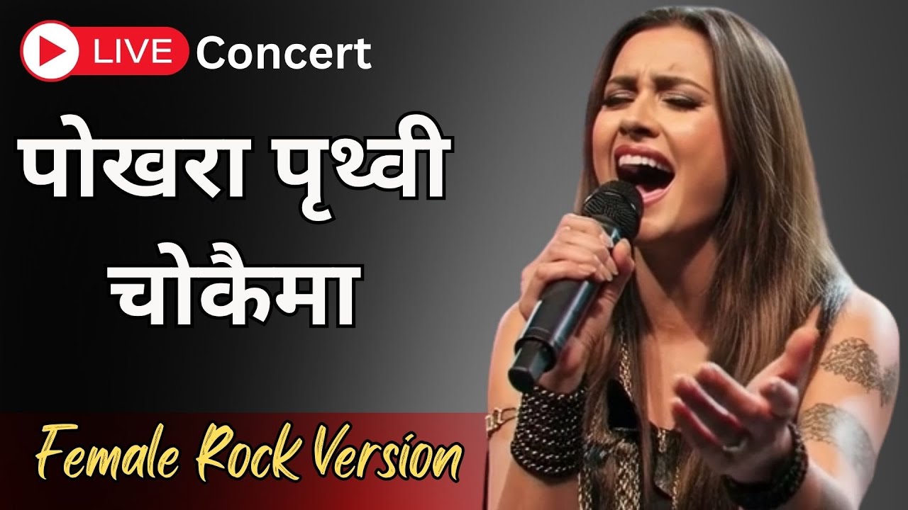Pokhara prithvi Chowkaima || Female heavy Rock Version #nepalimusic