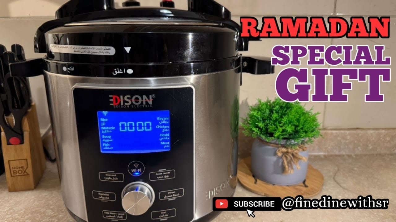 Unboxing My Ramadan Gifts: The Pressure Cooker