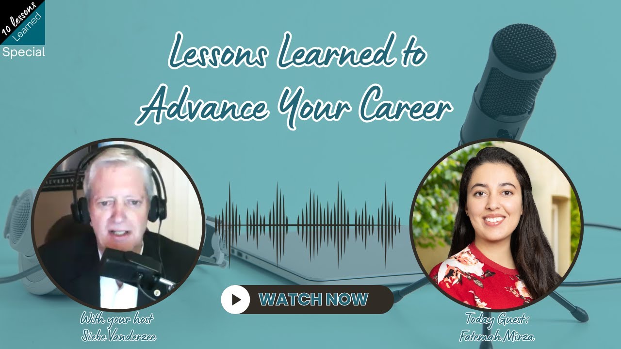 Career Lessons - Fatemah Mirza