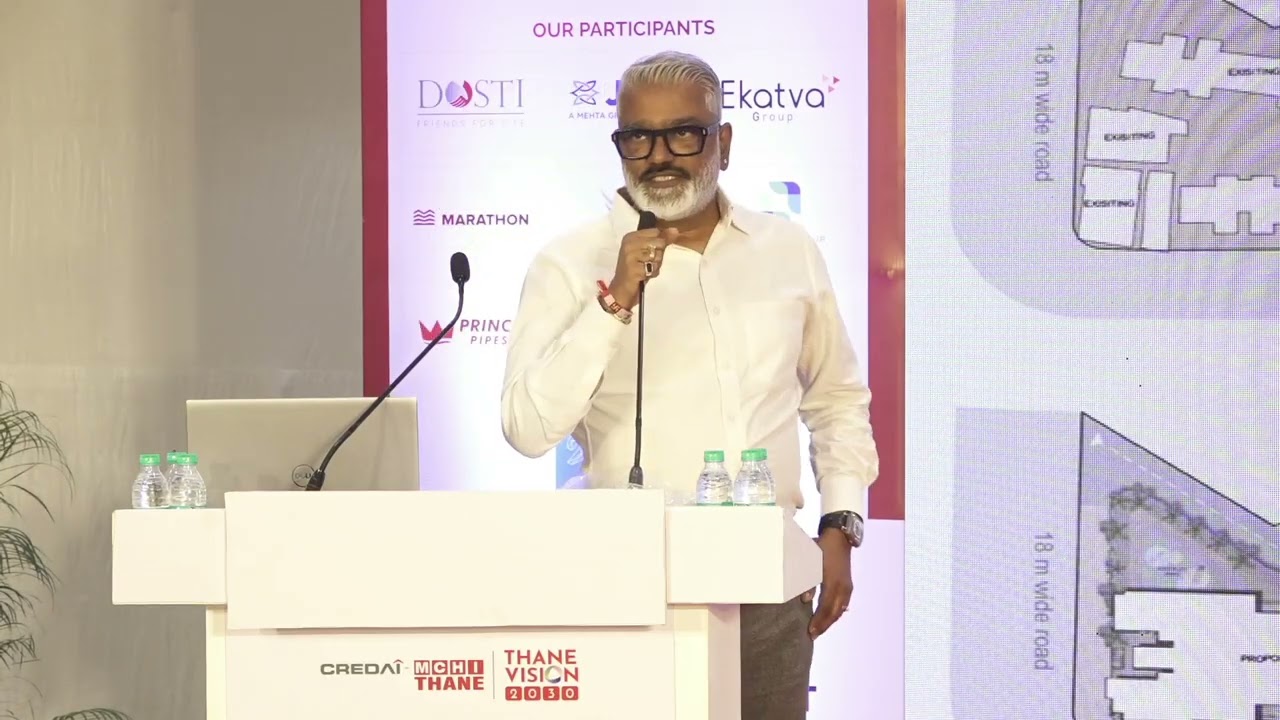 Thane Redevelopment Expo 2025  - Day 2 - Presentation by Architect Pravin Jadhav and Jyoti Jadhav