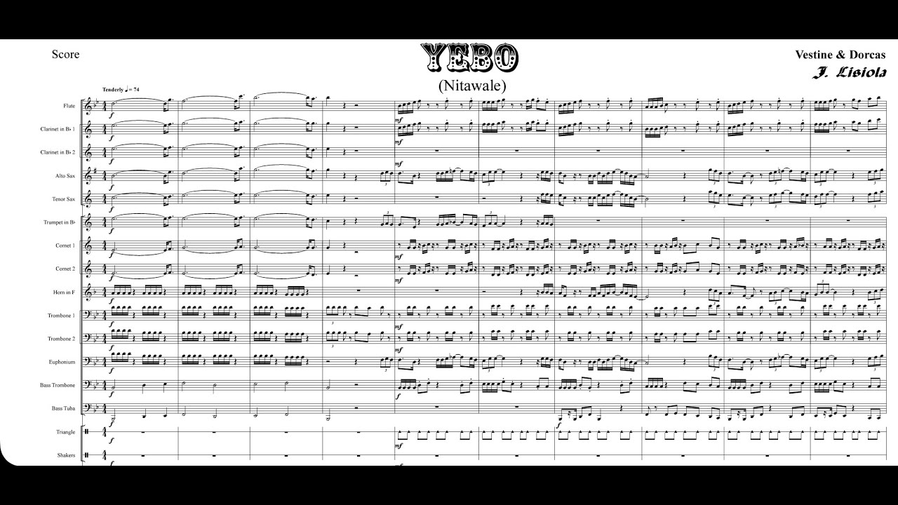 YEBO Brass Arrangement