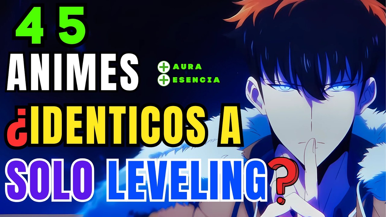SOLOVERSO🔥Top Animes Idénticos a Solo Leveling 🌌¡Nadie Más Te Mostrará otros Similares❗