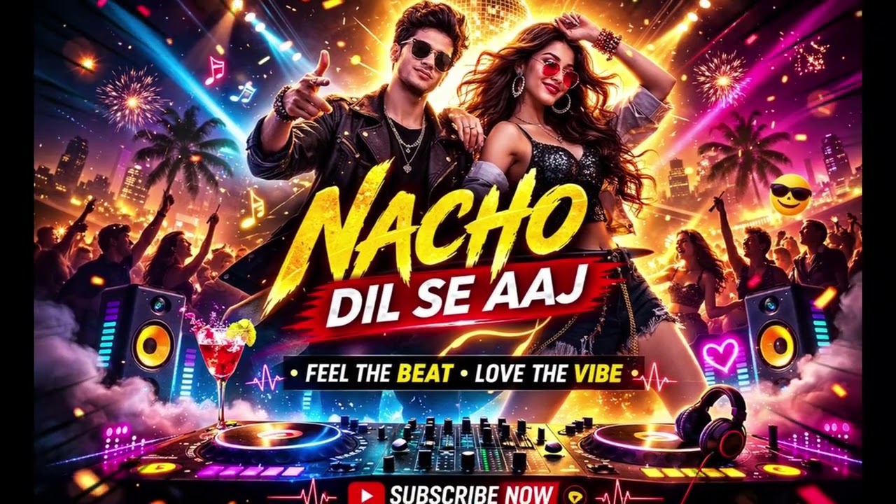 Nacho Dil Se Aaj 💃 | New Bollywood Dance Song 2026 | Party Anthem | Male Female Duet 