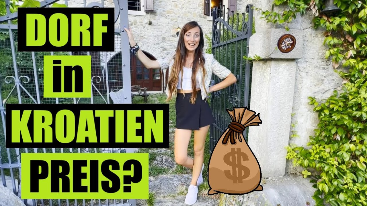 Wie viel KOSTET ein DORF in KROATIEN (ISTRIEN) - saniertes HAUS mit Nebengebäuden zu VERKAUFEN