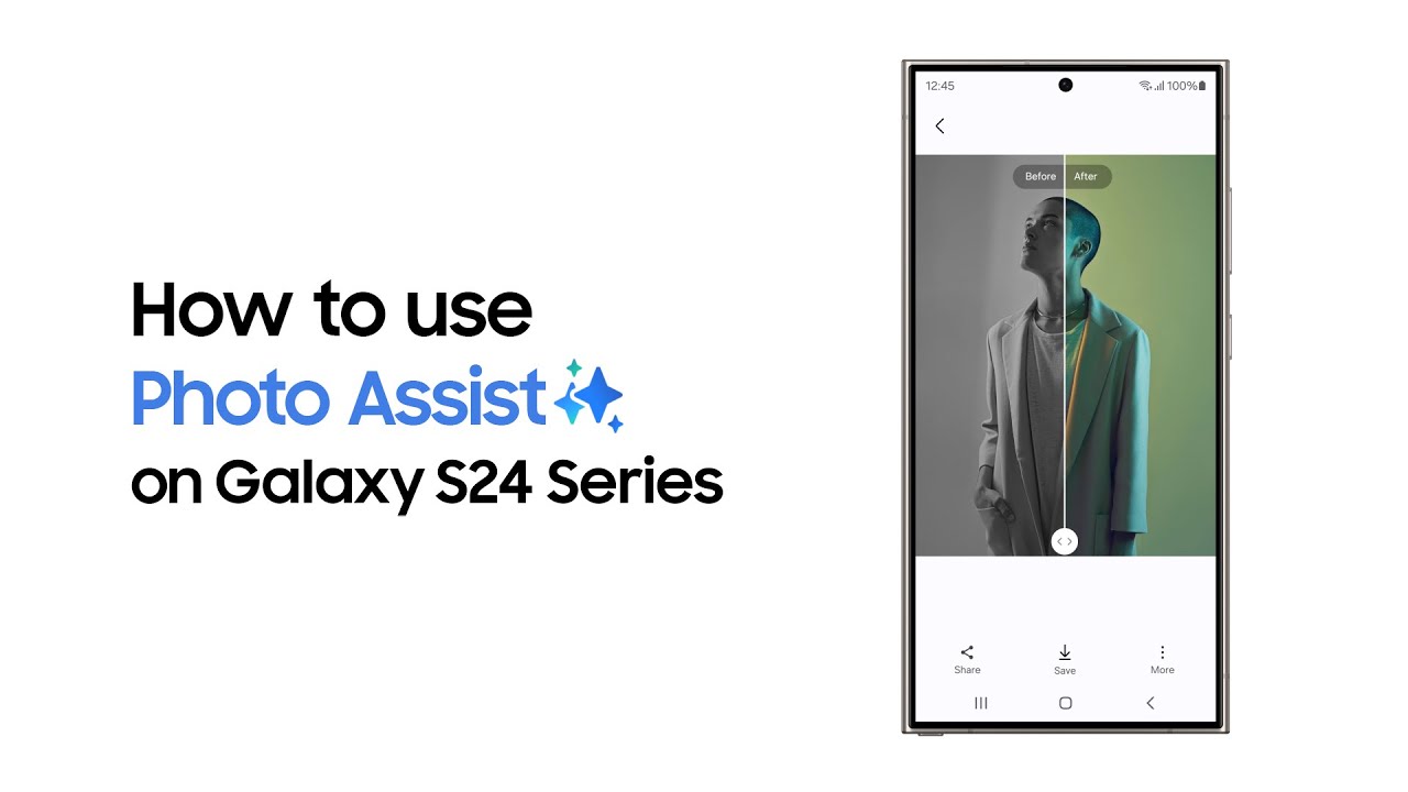 How to use Photo Assist | Galaxy AI | Galaxy S24 Series | Samsung