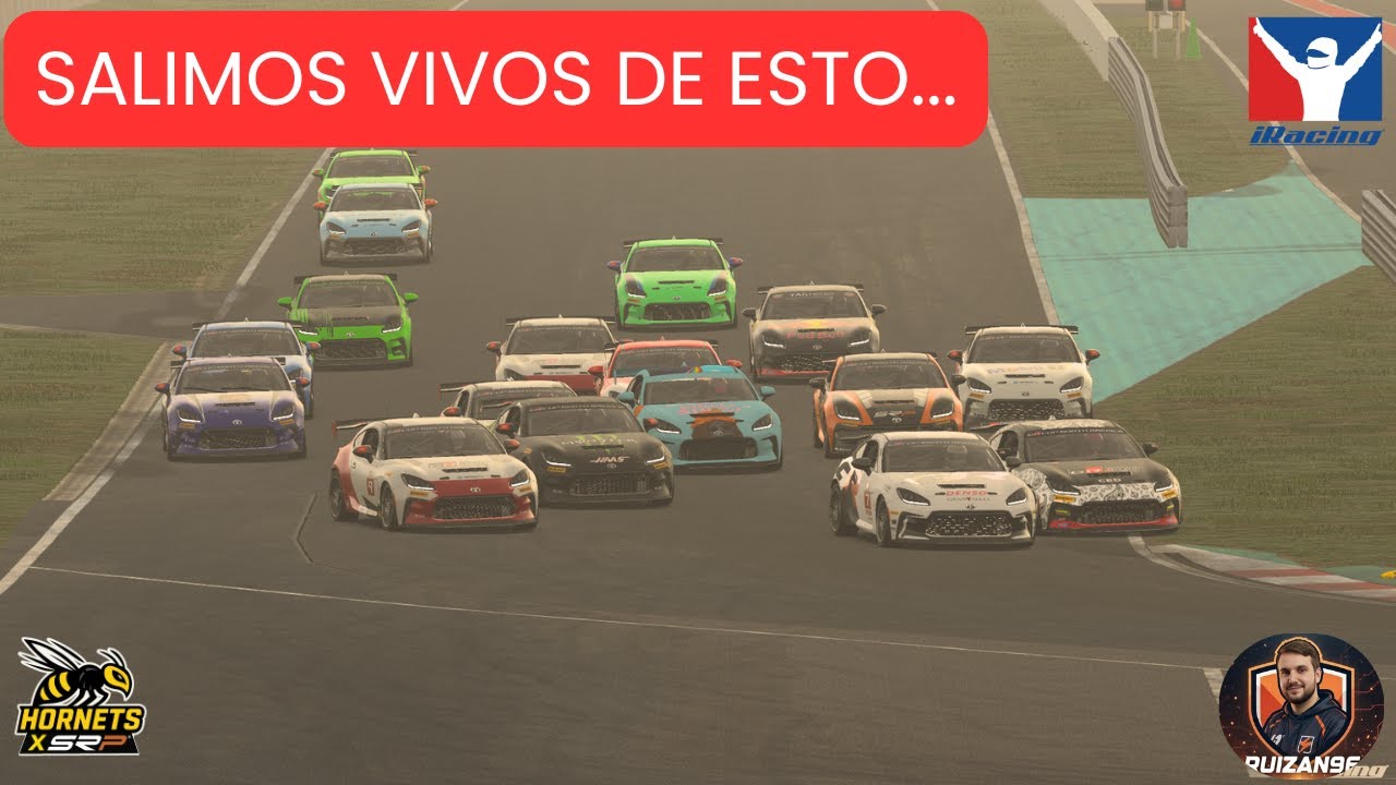 La lluvia lo cambia todo! Toyota en Oschersleben