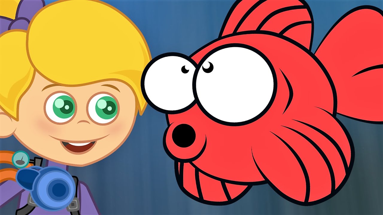 Kırmızı Balık ve Sevimli Dostlar ile Bebek Şarkıları | Adisebaba TV Çocuk Şarkıları 2016