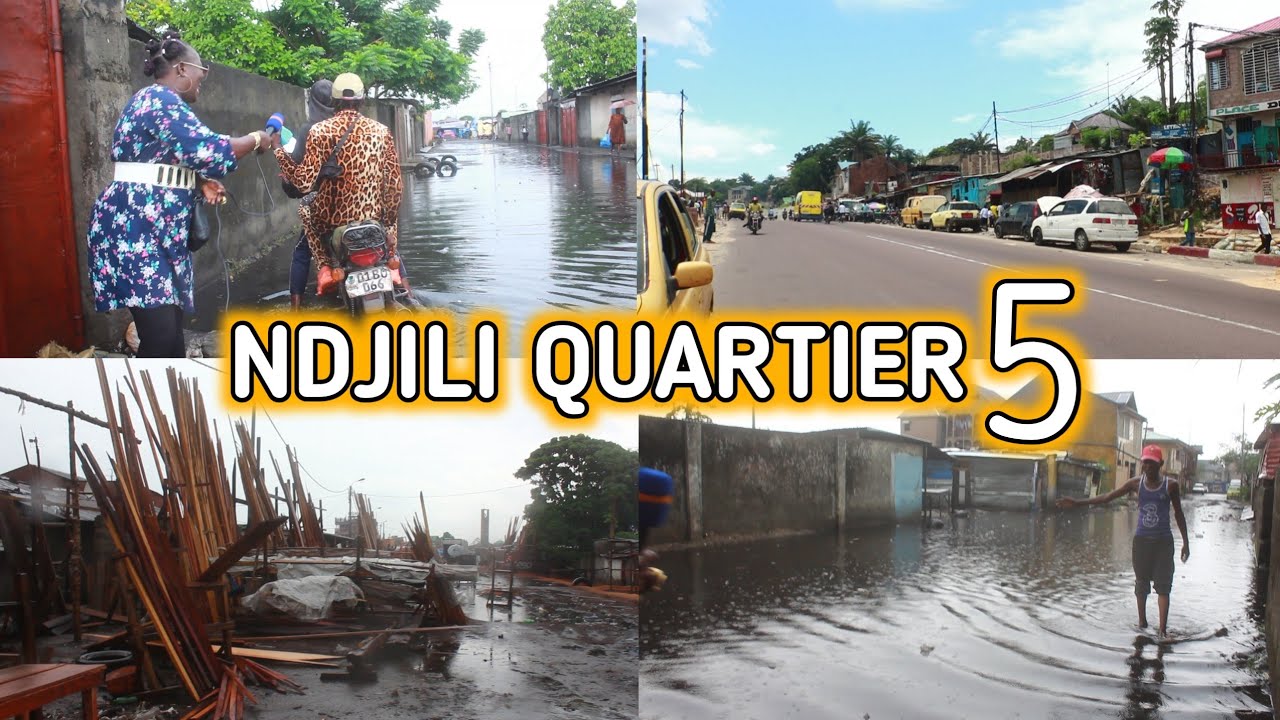 🌍🇨🇩 Découverte QUARTIER 5  DANS LA COMMUNE DE NDJILI