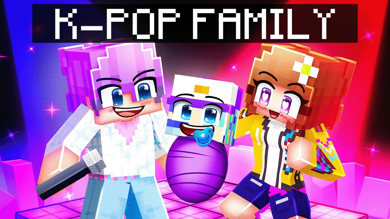 Усыновлено K POP DEMON HUNTERS FAMILY в Minecraft!