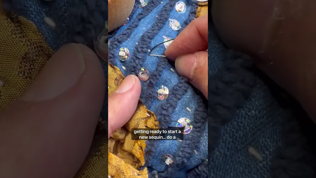 Watch this BEFORE you sew a single sequin ! 🙆&zwj;♂️