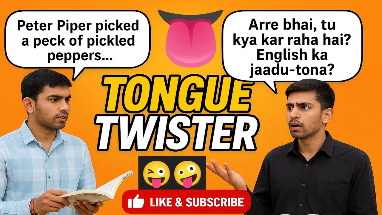 Tongue Twister vs Comedy Twister 🤣 | Must Watch