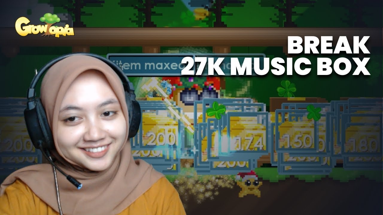 BREAK 27K MUSIC BOX #6 MASS DISPLAY BLOCK| LIVE GROWTOPIA 2025