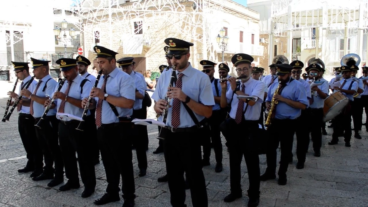 Banda di Gioia del Colle - Marcia A voi brontoloni - Madonna degli Angeli 3/8/23 Cassano delle Murge