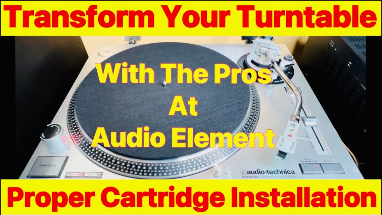 Specialist Ian Forte Of Audio Element Transforms My Turntable. Proper Cartridge Installation Upgrade