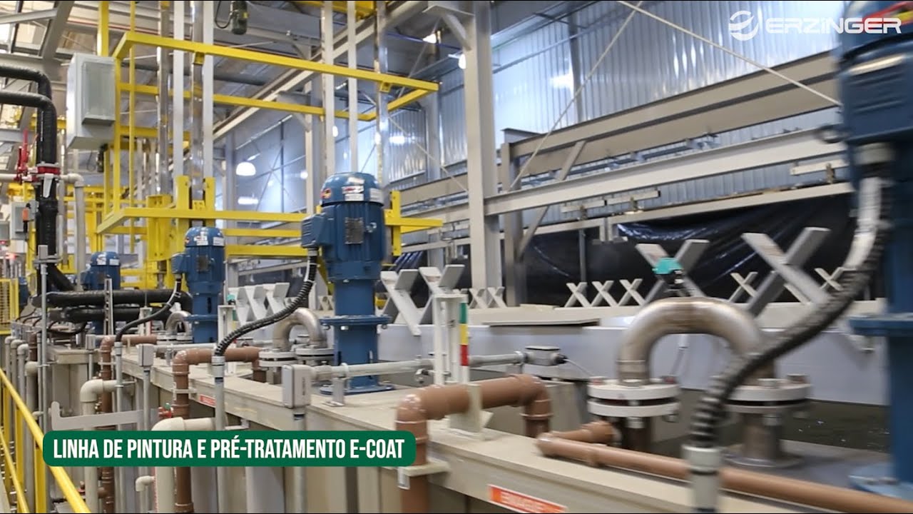 Linha de Pintura e Pré-tratamento E-coat