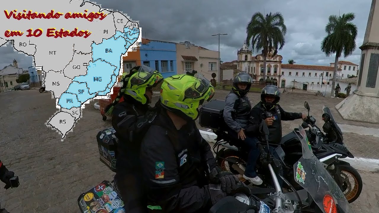 Dia 16 - Visitando amigos em 10 Estados. Conhecendo inscritos