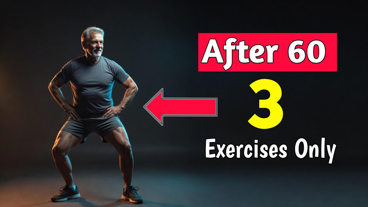 Doctor Says Just Do These 3 Exercises Daily for Full Body Strength After 60 !!!