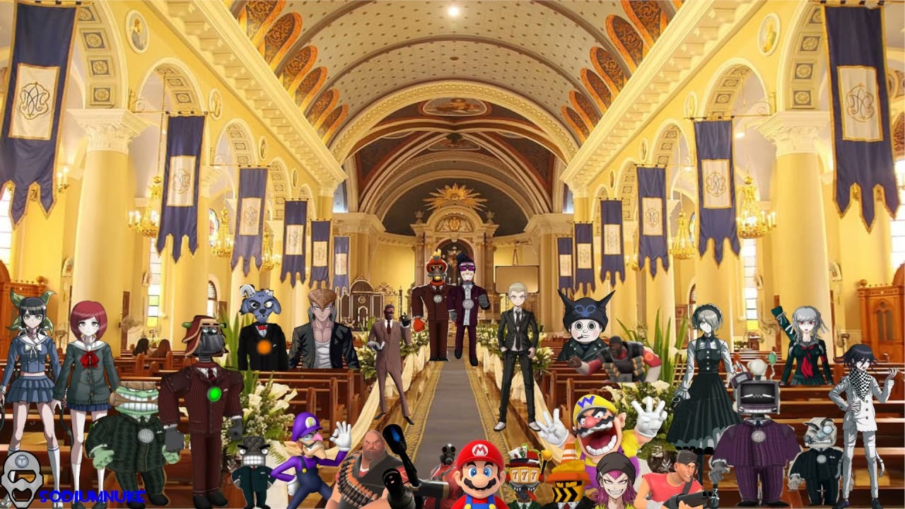 Wario dies by getting blown up by a bazooka after ruining Pacesetter and Firestarter's wedding.mp4