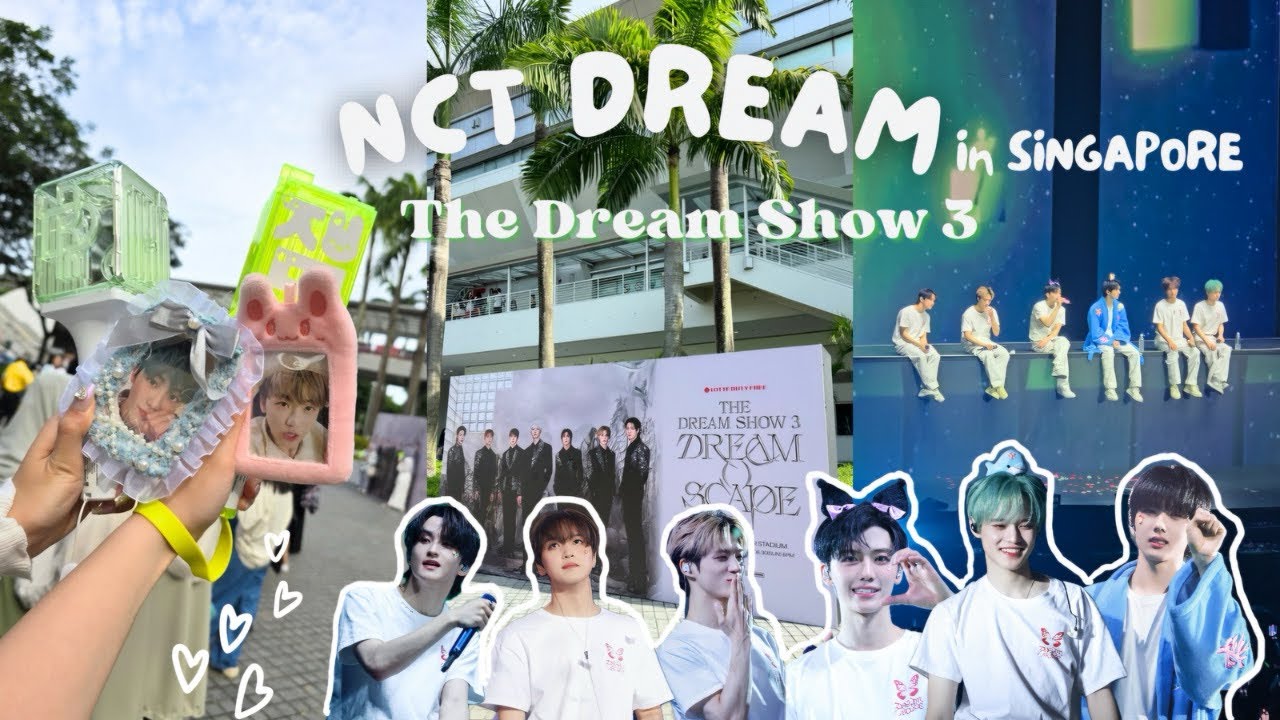 NCT DREAM Concert Vlog in Singapore💚 THE DREAM SHOW3 2024 [싱가포르 시즈니 브이로그]