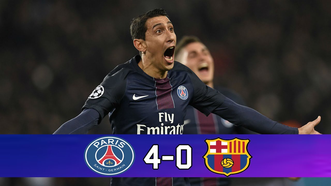 Highlights PSG VS Barcelona 4-0 All Goals 2016/2017