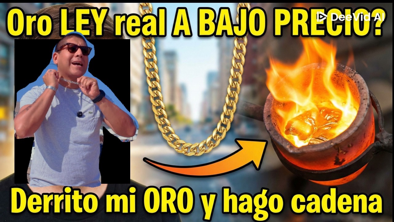 ORO LEY REAL antes de comprar MIRA ESTO $$$