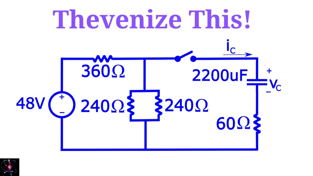Capacitor Charging - Challenging Practice Problem
