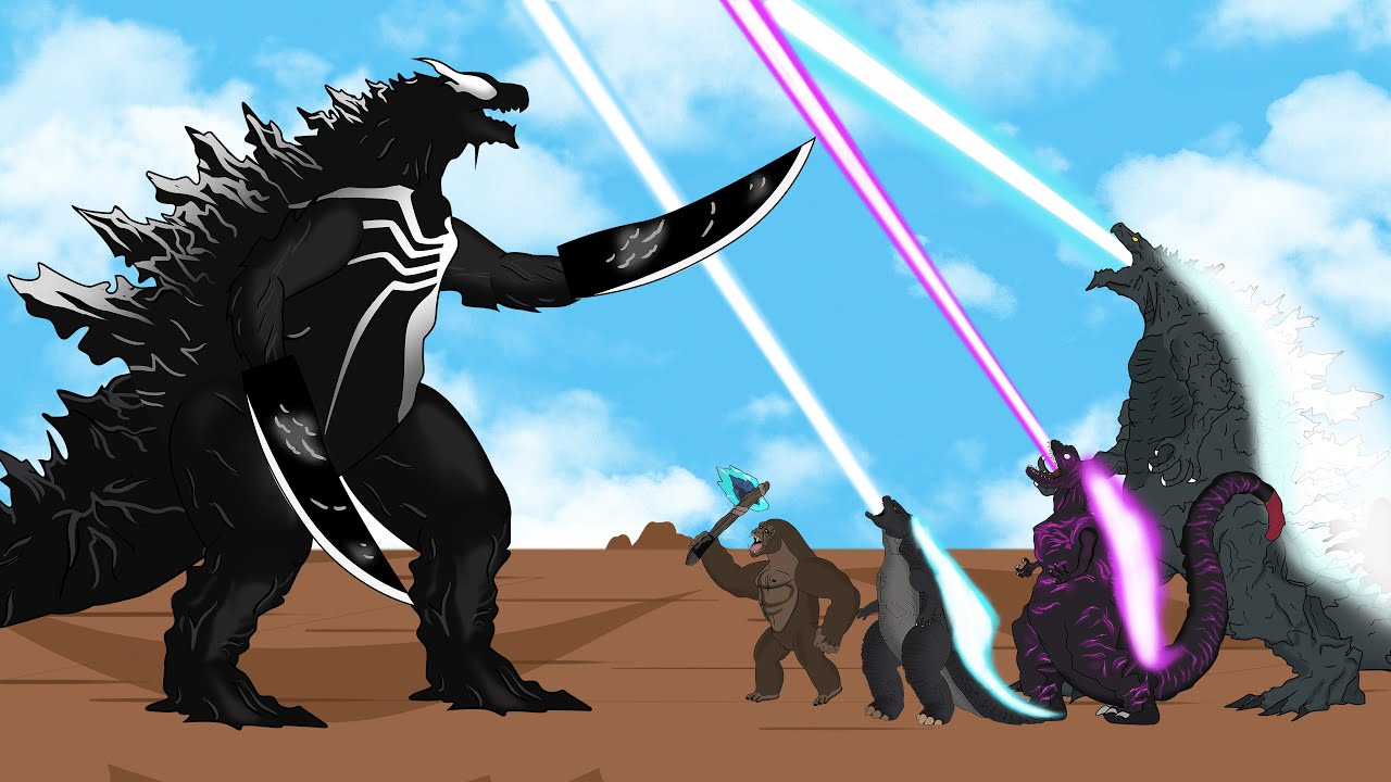 GODZILLA vs Evolution of VENOM SHIN GODZILLA: Monsters Ranked From Weakest To Strongest??? - FUNNY