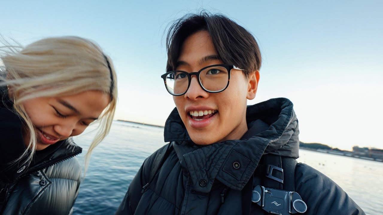 our first time in korea together ❄️