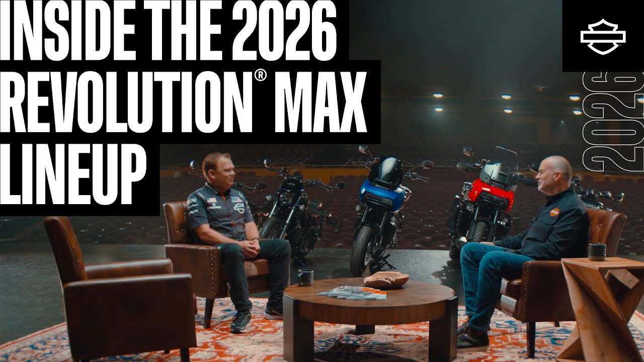 Wnętrze gamy motocykli Harley-Davidson Revolution Max na rok 2026 | Sport i turystyka przygodowa ...