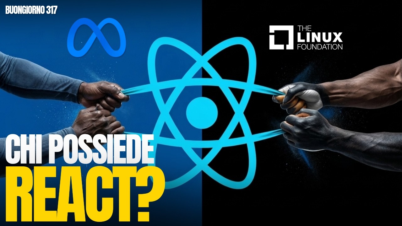 React Foundation: chi controlla il framework che controlla il web? - Buongiorno 317