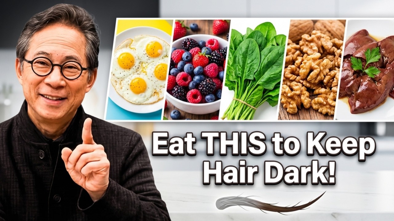 Stop Gray Hair Naturally | 5 Foods That Support Hair Pigment & Melanin