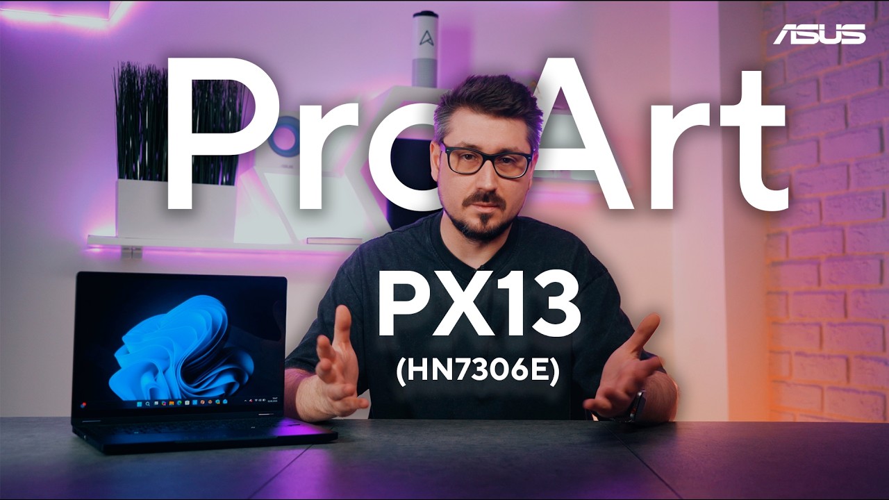 Маленький монстр с Ryzen AI Max+ 395 | Обзор ProArt PX13 (HN7306E)