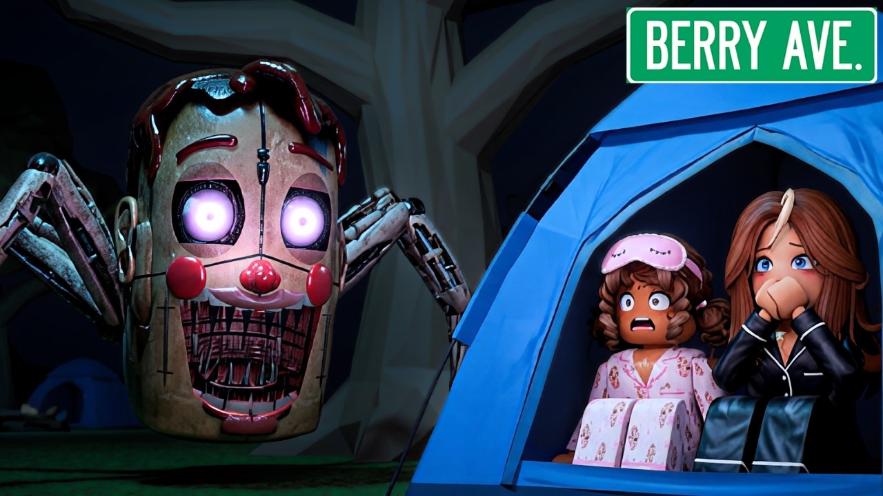 We Went Camping&hellip; Something Strange Happened 😨 Roblox Story