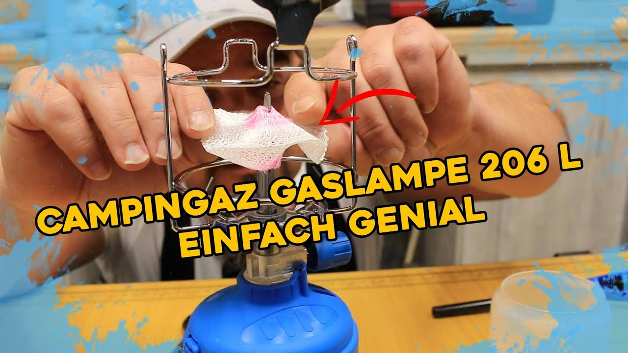 Campingaz Gaslampe 206 L Einfach Genial
