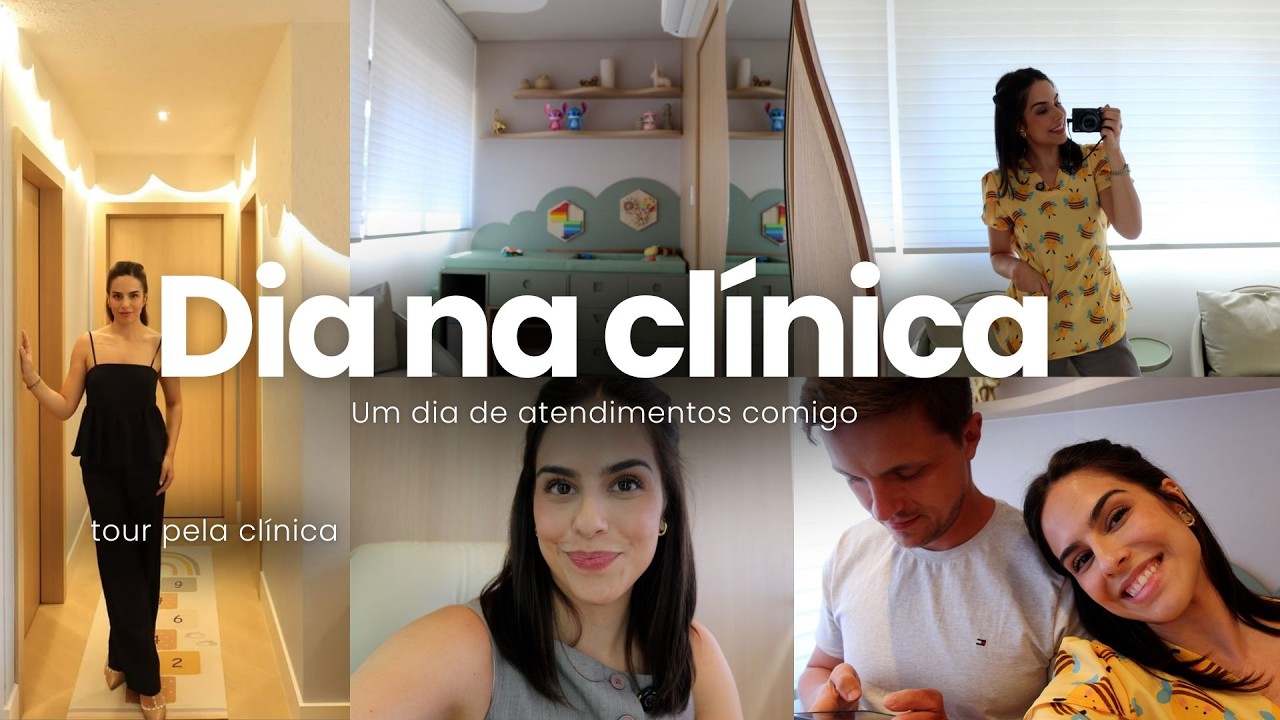 Passei um dia inteiro no consultório… vem ver como é a rotina de uma pediatra