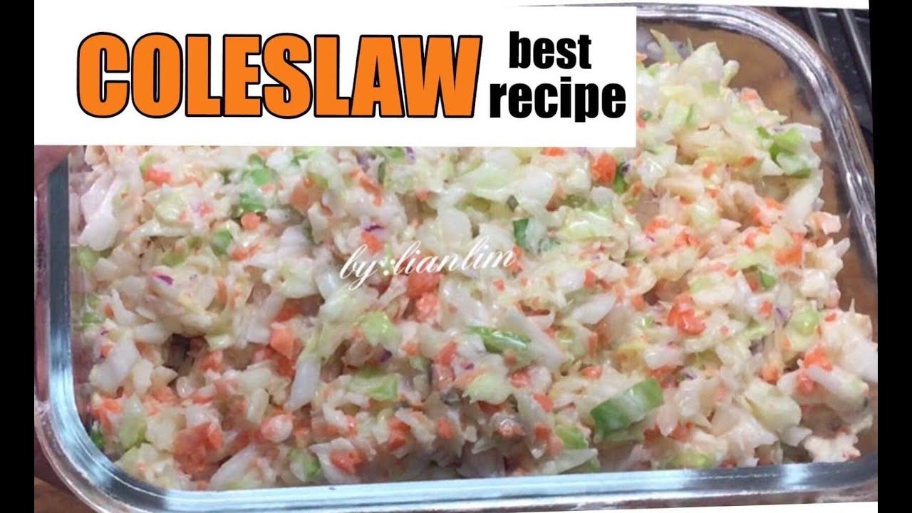 COLESLAW ORIGINAL RECIPE/ THE BEST HEALTHY COLESLAW KFC STYLE JAPAN 🇯🇵