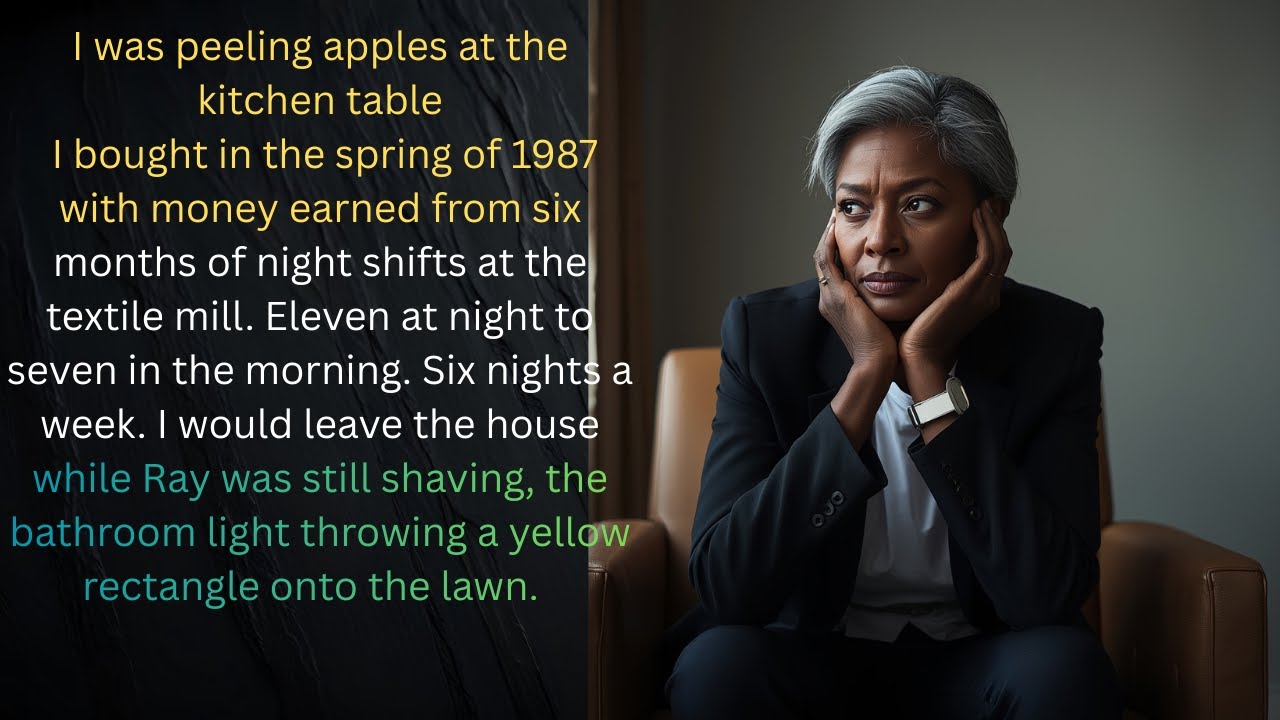 I was peeling apples at the kitchen table#ai #aivideo#stories #story #storytime